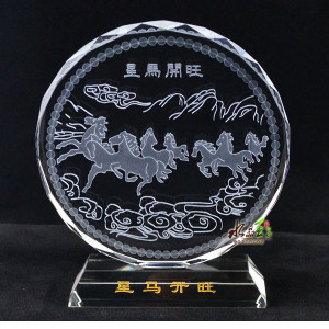 2014马年吉祥开光摆件 星马开旺